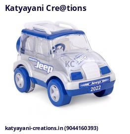 Mini Hindal Jeep Toy - Unique Handmade Vehicle for Kids Playtime