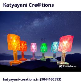 Table Lamp Shaped Colored Candles LED