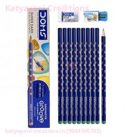 Doms Groove Pencils | Ergonomic Design for Comfortable Writing & Drawing