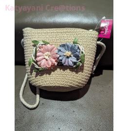 Elegant Dori Hand Purse – Stylish and Functional | Katyayani Creations