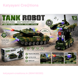 Tank Robot Toy for Kids - Interactive and Fun Robotic Toy