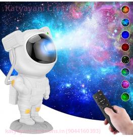 Astronaut Galaxy Light Projector – Space Buddy Night Light with Remote & Timer for Bedroom Ambiance