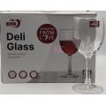 6-Piece Set of Elegant Red Wine Glasses for Stylish Home Entertaining
