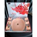 Apple Shaped Plate with 6 Cups Set - Elegant Crockery for Stylish Home Decor