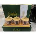 Elegant Crystal Glass Dry Fruit Set - Premium Home Decor Servingware