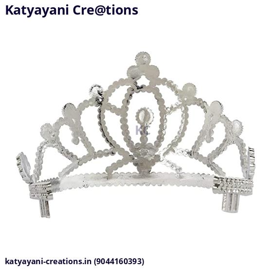 Tiara Crown with Pink Stone