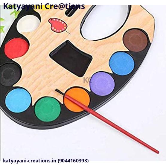 Water Color Plate for Kids