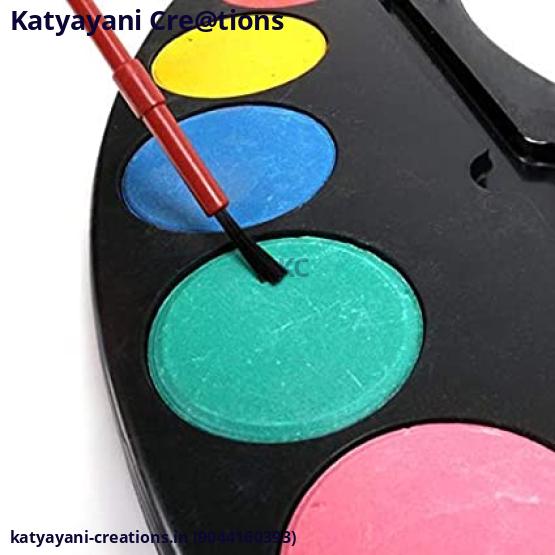 Water Color Plate for Kids