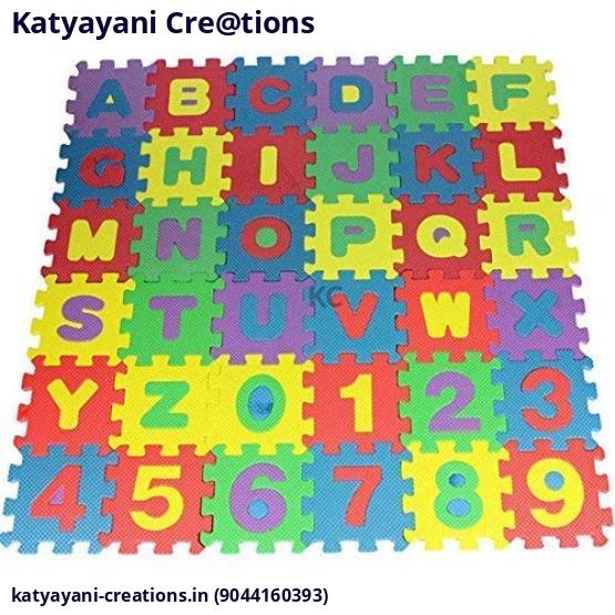 Mini Puzzle Foam Mat for Kids