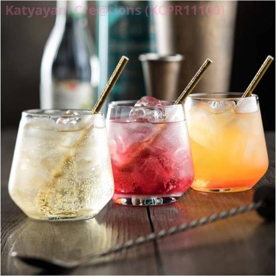Deli Glassware 6-Pcs Glass Set – Elegant & Durable Glassware for Every Occasion