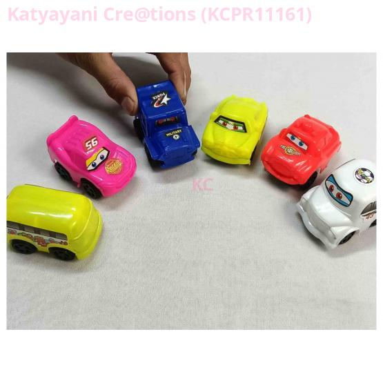 6pc Pullback Cars Set Danda Car