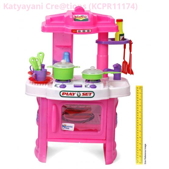 Kitchen Playset 26 Pieces – Fun and Interactive Pretend Play for Kids | Katyayani Creations