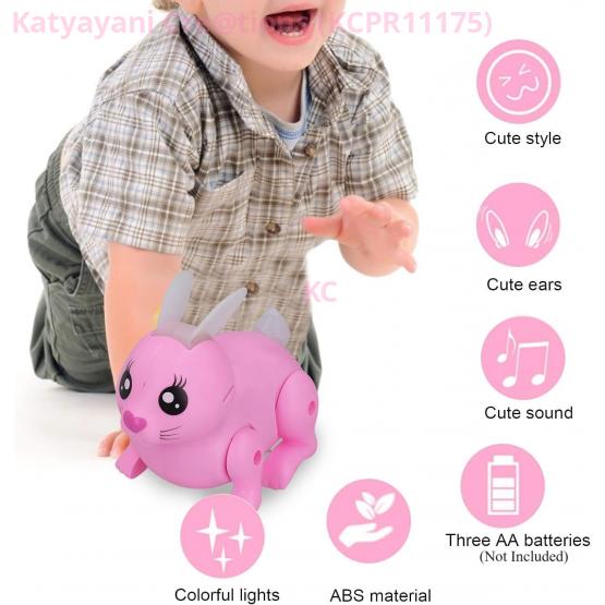 Walking Rabbit Figure Cute Pet