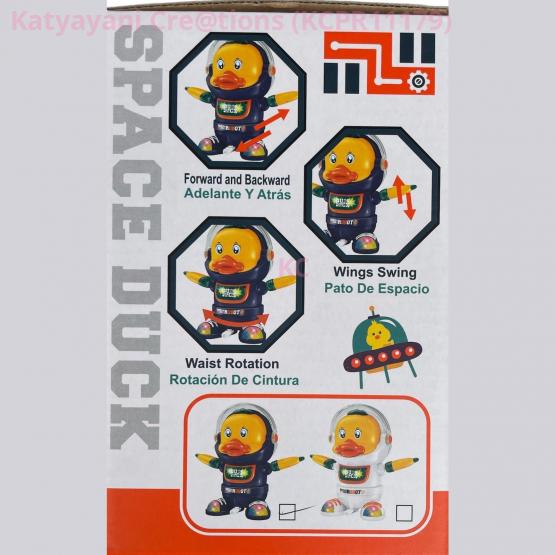 Space Duck Toy Interactive Dancing Smart Duck with Lights and Sounds