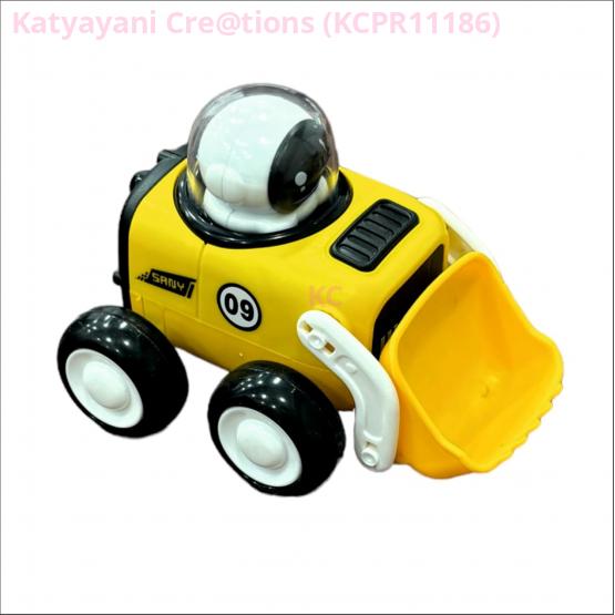 Cute Cartoon Construction Truck Toy - Kids Techno Toy Cars