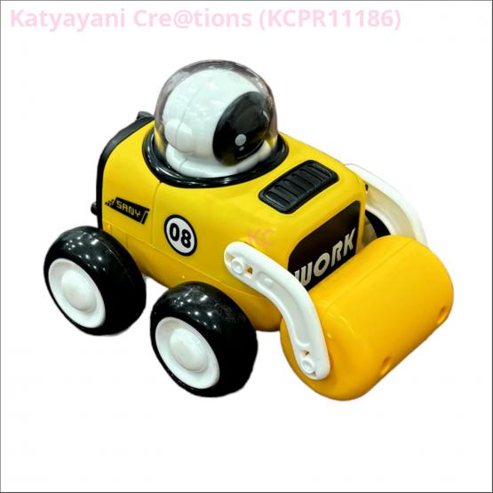 Cute Cartoon Construction Truck Toy - Kids Techno Toy Cars