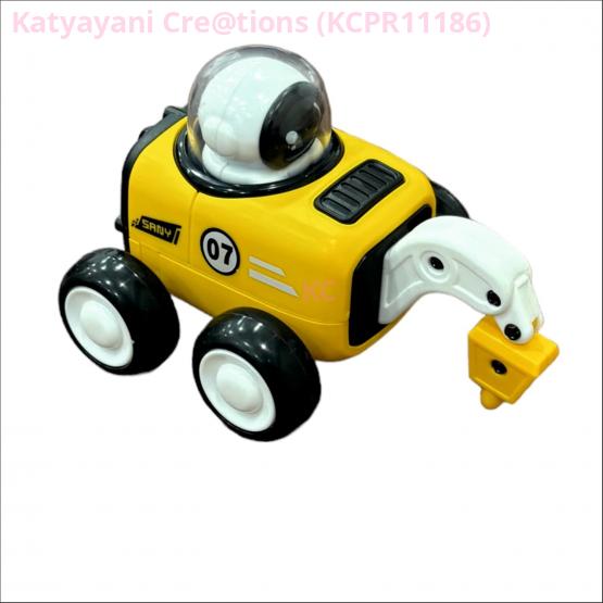 Cute Cartoon Construction Truck Toy - Kids Techno Toy Cars