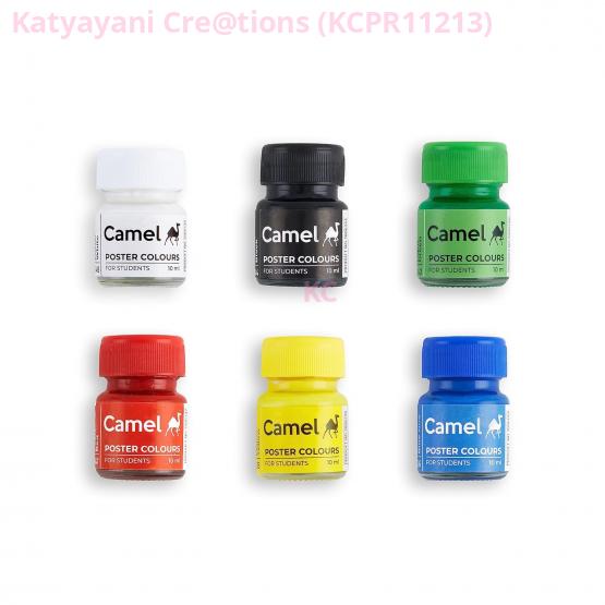 Poster Color Set of 6 - Vibrant Colors for Creative Projects