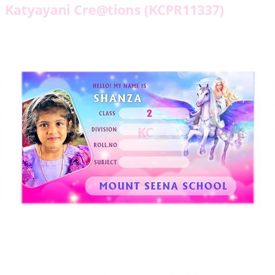 Personalized Name Slips (Pack of 12)– Custom Name Tags for Stationery & Gifts 