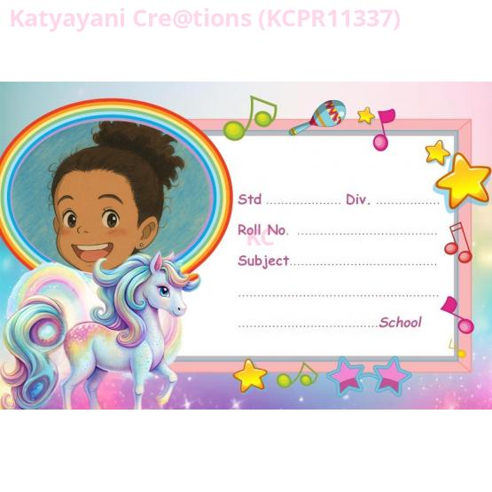 Personalized Name Slips (Pack of 12)– Custom Name Tags for Stationery & Gifts 