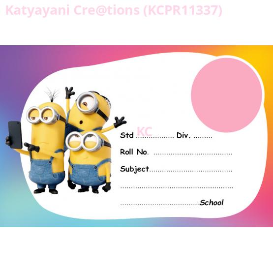 Personalized Name Slips (Pack of 12)– Custom Name Tags for Stationery & Gifts 