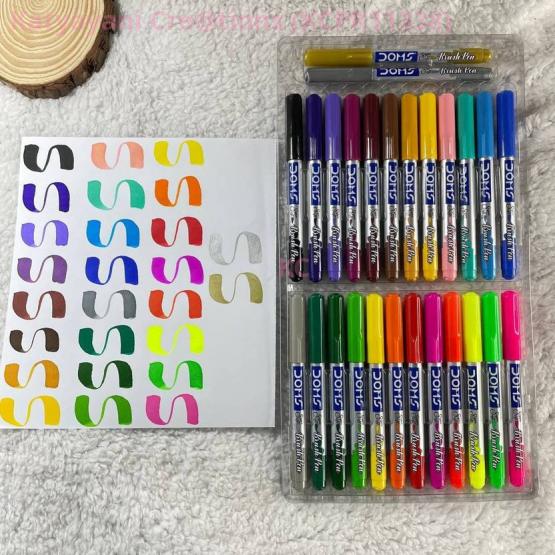 Brush Pens Large – Premium Quality Art Supplies for Creative Work