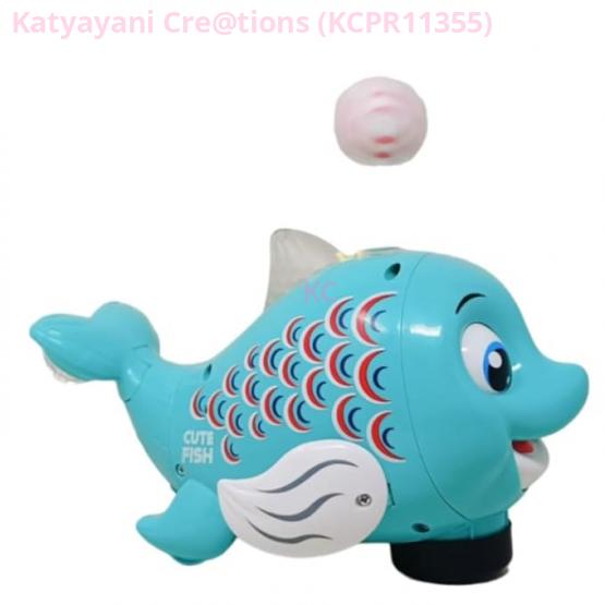 Cute Dancing Fish Blow the Ball Toy - Interactive Fun for Kids