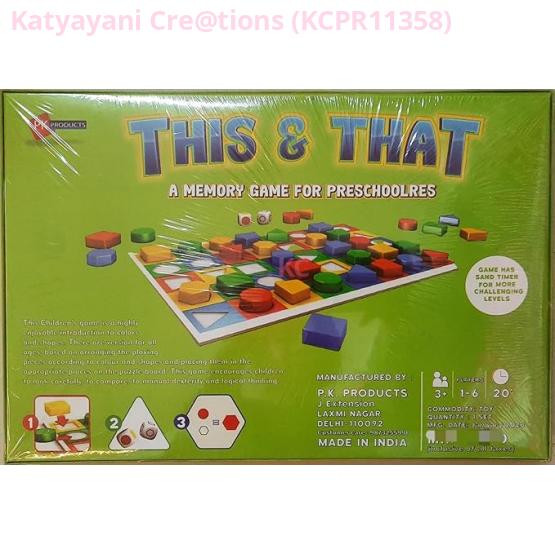 Engaging Educational Game for Preschoolers | Fun Learning Toy for Kids