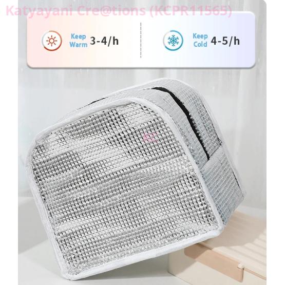 Insulated Lunch Bag for Office School Picnic Outdoor Men Women Student