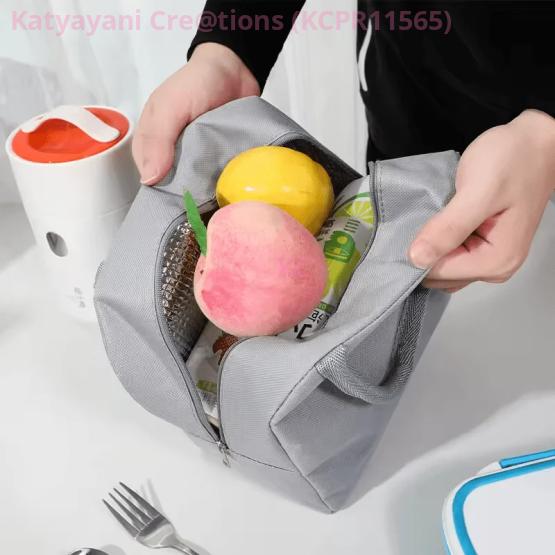 Insulated Lunch Bag for Office School Picnic Outdoor Men Women Student