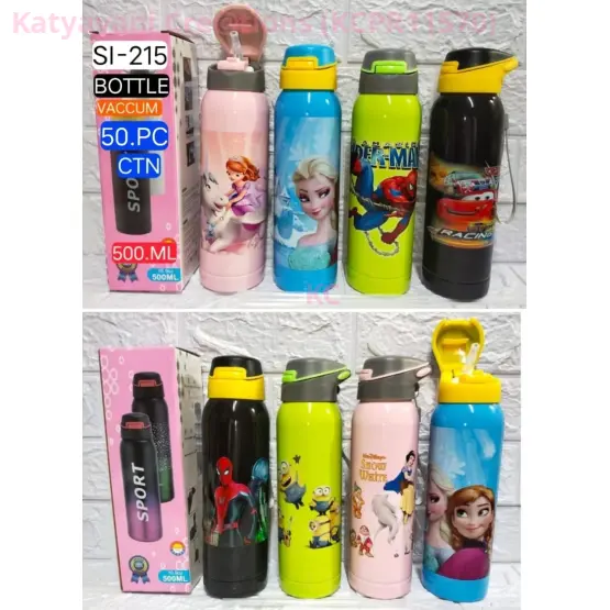 Cartoon Theme Sport Vacuum Water Bottle 500ml