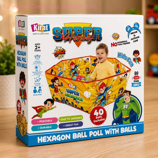 Baby Ball Pool Hexagon shape