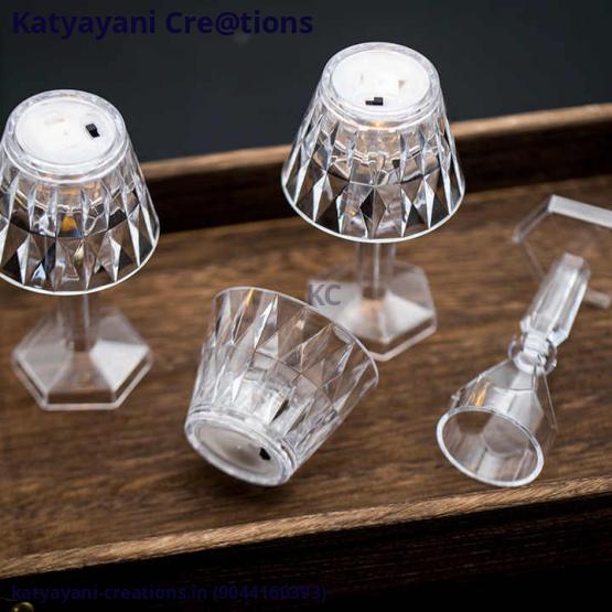 Table Lamp Shaped Candles LED - Stylish and Functional Lighting Decor | Katyayani Creations