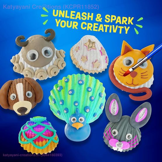Shell Painting Craft Kit
