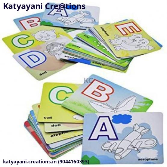 Color and Wipe Alphabet Learning Kit | Katyayani Creations