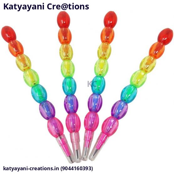 Rainbow Stack Pencil Set