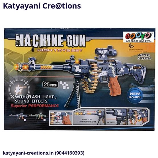Machine Gun High Toy Set: Action-Packed Fun for Kids!