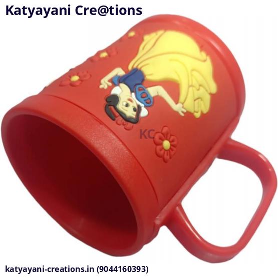 Embossed Mug 3d Disney Princess Red