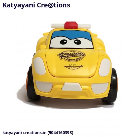 Push Back Action Robot Car - Fun Toy for Kids | Interactive Playtime