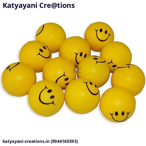 Smiley Face Squeeze Ball