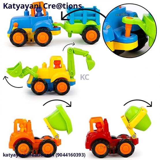 Unbreakable Push & Go Car