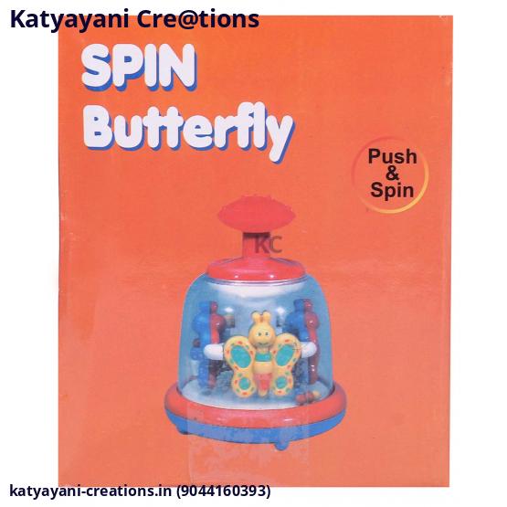 Push & Spin Butterfly