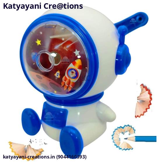Robot Astronaut Mechanical Pencil Sharpener | Fun & Functional Desk Accessory