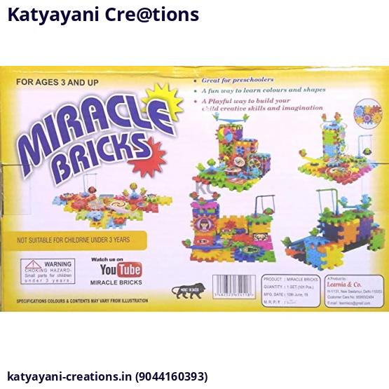 Miracle Bricks Interlocking Learning Blocks – Fun and Educational Building Set