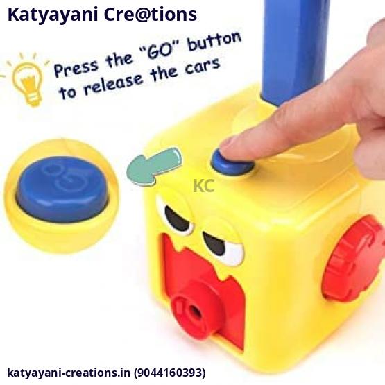 Balloon Launcher Toy Set with Powered Cars - Fun Outdoor Play for Kids