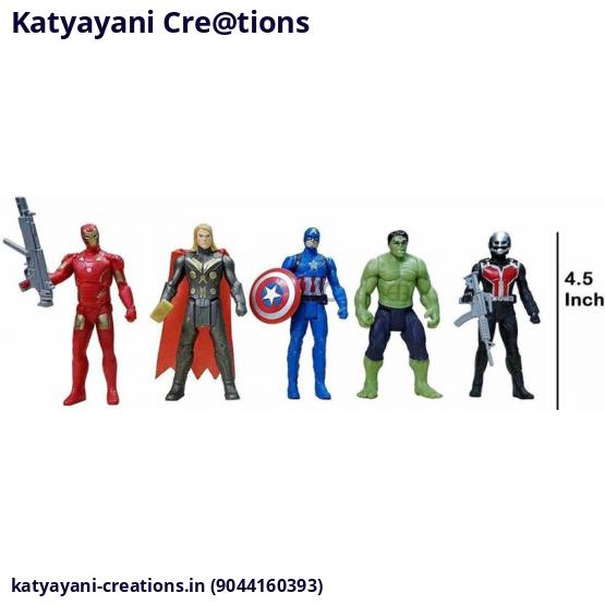 Avengers 5-in-1 Box Toys Set – Action-Packed Superhero Fun for Kids