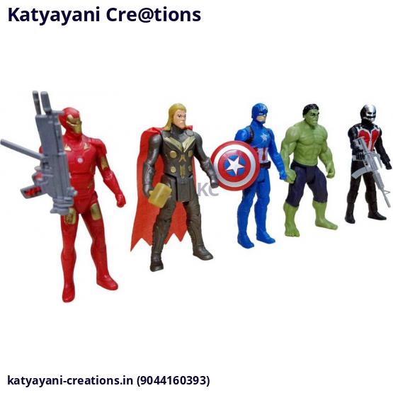 Avengers 5-in-1 Box Toys Set – Action-Packed Superhero Fun for Kids