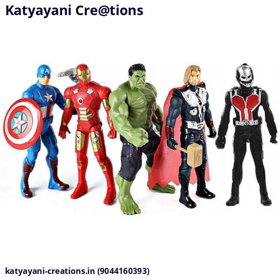 Avengers 5-in-1 Box Toys Set – Action-Packed Superhero Fun for Kids