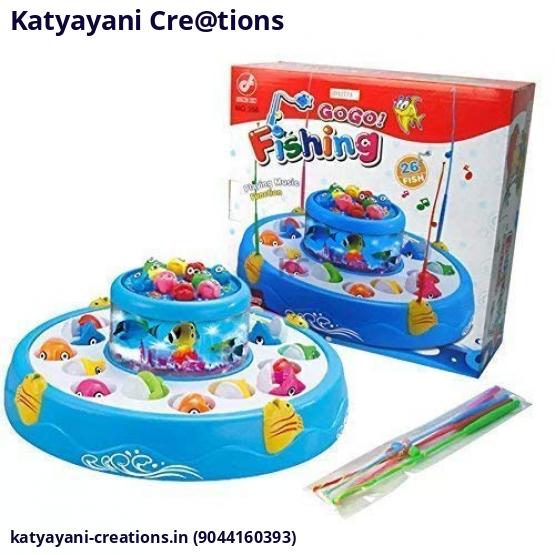 GoGo Fishing Game for Kids - Fun and Engaging Fishing Toy | Katyayani Creations
