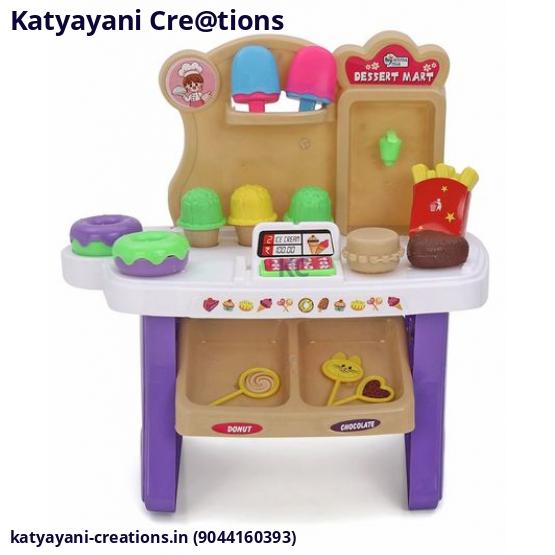 Katyayani Creations Dessert Mart Toy for Kids Fun Play
